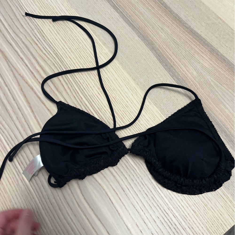 Black bikini top - size XL - Picture 2 of 3
